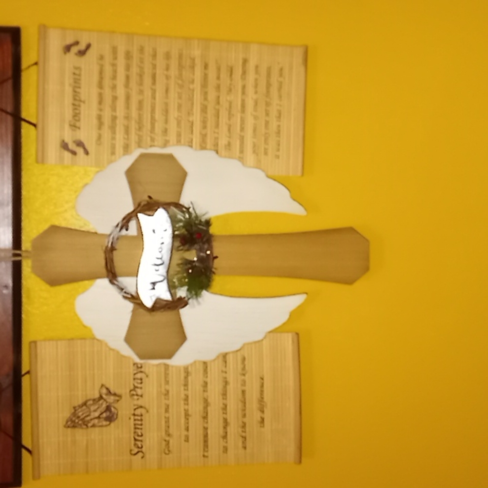 Angel cross door hangar